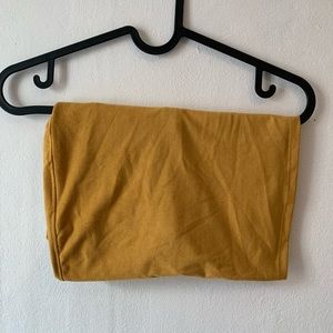 Urban Outfitters Mustard Yellow Bandeau Top